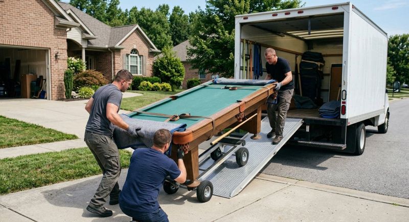 Shuffleboard Table Moving in Mooresville, NC