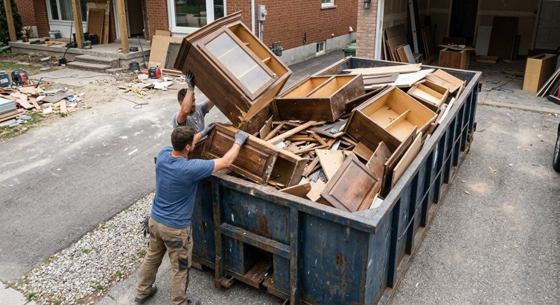 Cabinet Disposal in Roseville, CA